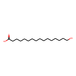 16-hydroxy-hexadecanoicaci 506-13-8