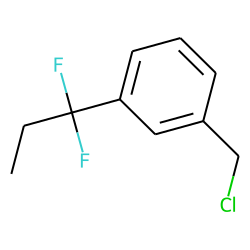 1895743-06-2 / 1-(chloromethyl)-4-(1,1-difluoropropyl)- Benzene