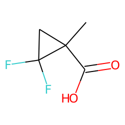 128073-33-6 / Cyclopropanecarboxylic acid, 2,2-difluoro-1-methyl-