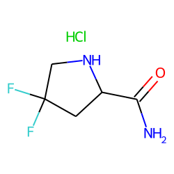 (R)-4,4-Difluoropyrrolidine-2-carboxamide hydrochloride 1315053-41-8