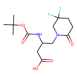 911635-43-3 / (S)-3-(tert-butoxycarbonyl)-4-(5,5-difluoro-2-oxopiperidin-1-yl)butanoic acid