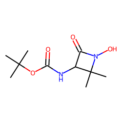 102507-31-3 / tert-ButylN-[(3S)-1-hydroxy-2,2-dimethyl-4-oxoazetidin-3-yl]carbamate