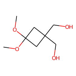 1,1-Cyclobutanedimethanol, 3,3-dimethoxy- 130369-33-4