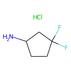 939398-48-8 / 3,3-Difluorocyclopentanamine hydrochloride, 98%