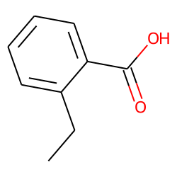 Benzoic acid, 2-ethyl- 612-19-1