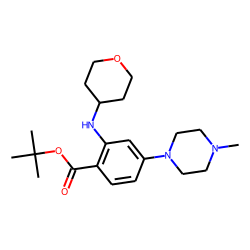1034975-40-0 / tert-Butyl 4-(4-Methyl-1-piperazinyl)-2-[(4-tetrahydropyranyl)amino]benzoate