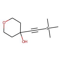 1044277-44-2 / 4-[2-(Trimethylsilyl)ethynyl]oxan-4-ol