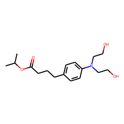 94086-78-9 / Benzenebutanoic acid, 4-[bis(2-hydroxyethyl)amino]-, 1-methylethyl ester
