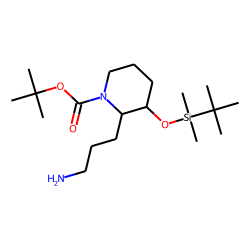2241812-39-3 / 1-Piperidinecarboxylic acid, 2-(3-aminopropyl)-3-[[(1,1-dimethylethyl)dimethylsilyl]oxy]-, 1,1-dimethylethyl ester, (2R,3S)-