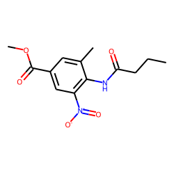 152628-01-8 / Methyl 4-(butyrylamino)-3-methyl-5-nitrobenzoate
