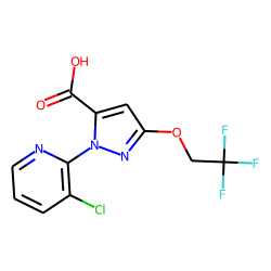 500011-97-2 / 1-(3-chloropyridin-2-yl)-3-(2,2,2-trifluoroethoxy)-1H-pyrazole-5-carboxylic acid