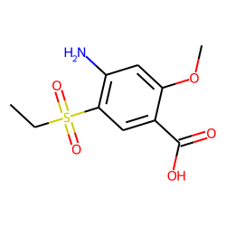 71675-87-1 / 4-Amino-5-ethylsulfonyl-2-methoxybenzoic acid